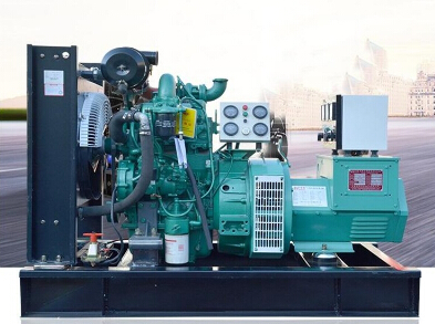 港口全新上柴50kw大型柴油发电机组